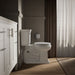 KOHLER Stonewood Quiet-Close round-front toilet seat