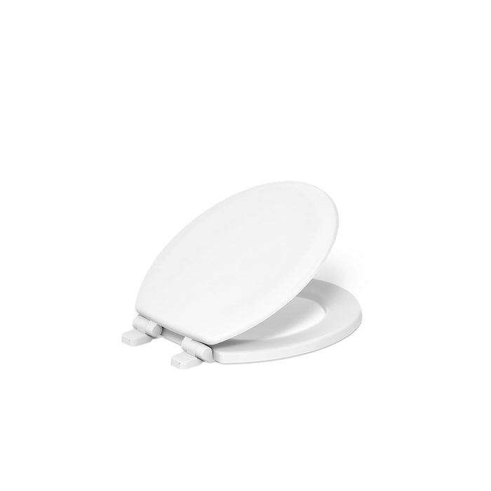 KOHLER Stonewood Quiet-Close round-front toilet seat