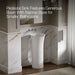 KOHLER K-20701 Veil 16" round pedestal bathroom sink, white - view 4