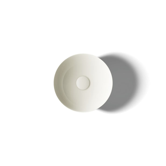 KOHLER Veil 16" round vessel bathroom sink or pedestal sink basin, no overflow