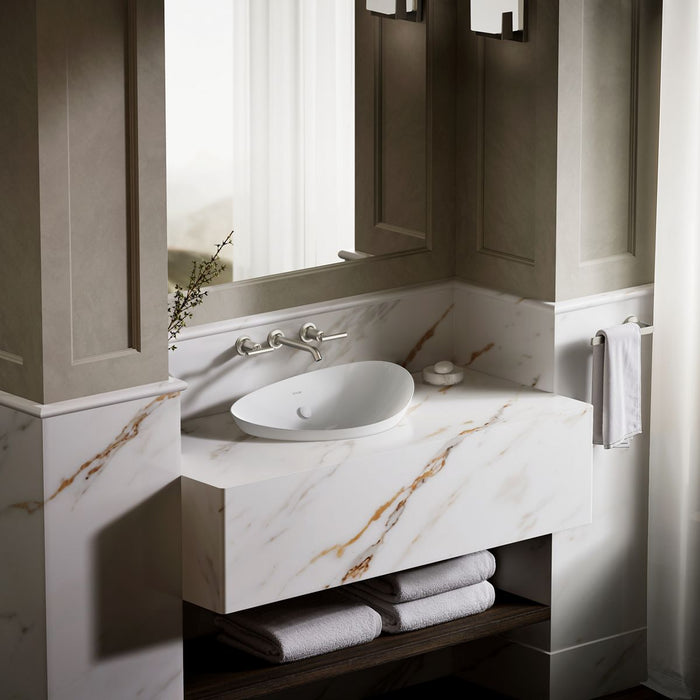 KOHLER Veil 21" oval vessel bathroom sink