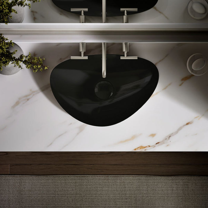 KOHLER Veil 21" oval vessel bathroom sink, no overflow