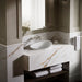 KOHLER Veil 21" oval vessel bathroom sink, no overflow