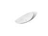 KOHLER K-20705-N Veil 38-1/2" oval vessel bathroom sink, no overflow