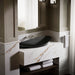 KOHLER K-20705-N Veil 38-1/2" oval vessel bathroom sink, no overflow, black black - view 3