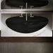 KOHLER K-20705-N Veil 38-1/2" oval vessel bathroom sink, no overflow, black black - view 5