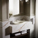 KOHLER K-2075-1 Serif 22-1/4" oval drop-in bathroom sink, biscuit - view 4