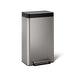 KOHLER 8-gallon loft stainless steel step trash can