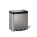 KOHLER 8-gallon stainless steel step trash can