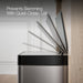 KOHLER 8-gallon stainless steel step trash can