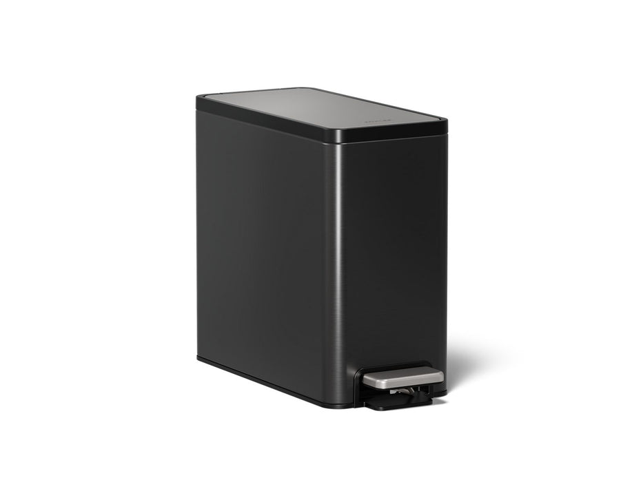KOHLER K-20957 2.5-gallon slim step trash can