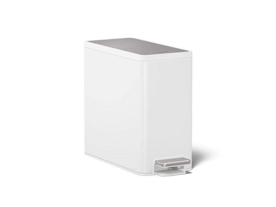 KOHLER 2.5-gallon slim step trash can
