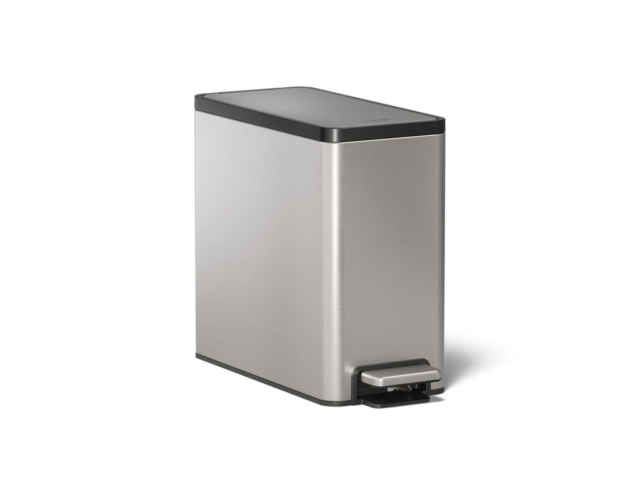 KOHLER 2.5-gallon slim step trash can