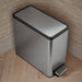 KOHLER 2.5-gallon slim step trash can