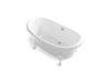 KOHLER K-21000-W Artifacts 66-1/4" x 32-1/2" freestanding bath