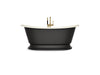 KOHLER Artifacts 66-1/4" x 32-1/2" freestanding bath