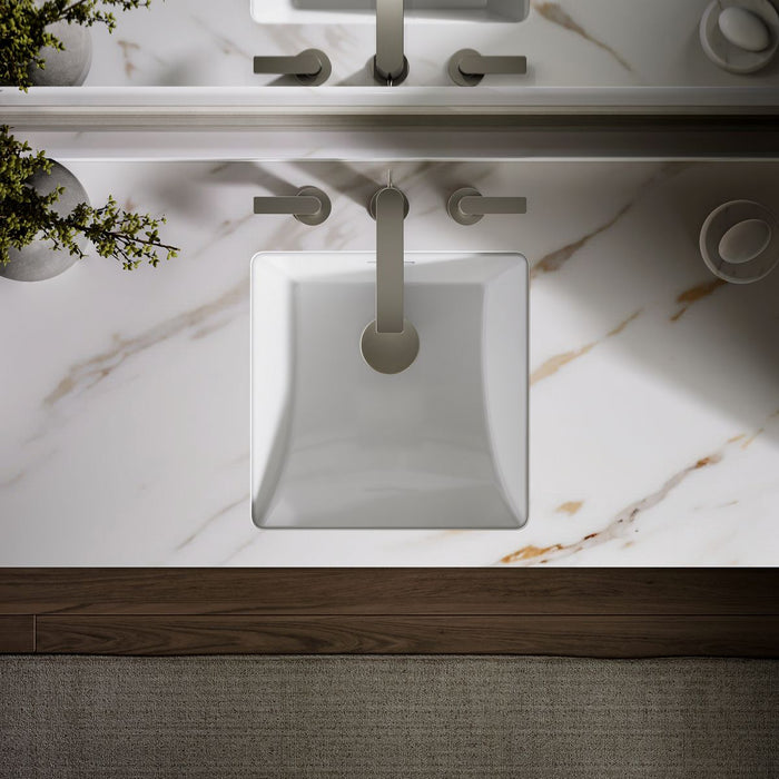 Kohler Brazn 16-1/4" square undermount bathroom sink