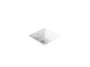 KOHLER K-21056 Brazn 16-1/4" Square Undermount Bathroom Sink