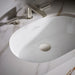 KOHLER K-21057 Brazn 24-1/4" Oval Undermount Bathroom Sink