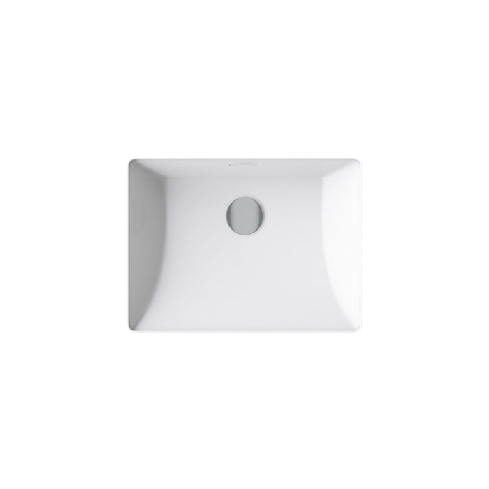 KOHLER K-21058 Brazn 21-1/4" Rectangular Undermount Bathroom Sink
