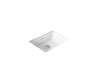 KOHLER K-21058 Brazn 21-1/4" Rectangular Undermount Bathroom Sink