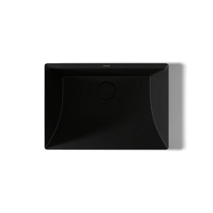 Kohler Brazn 23" rectangular vessel bathroom sink