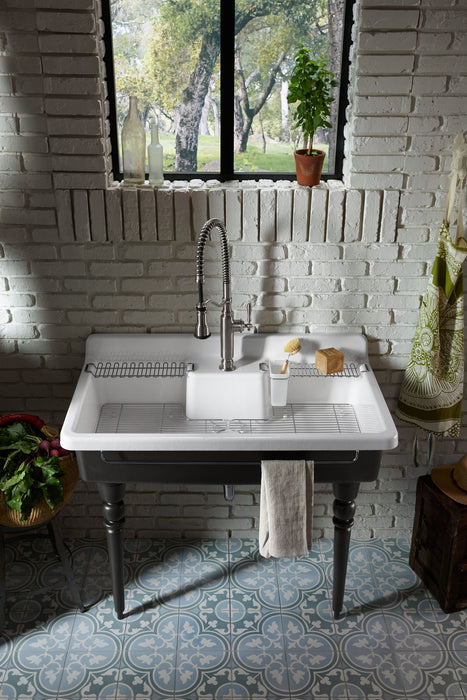 KOHLER K-21109 Farmstead Utility rack with cup
