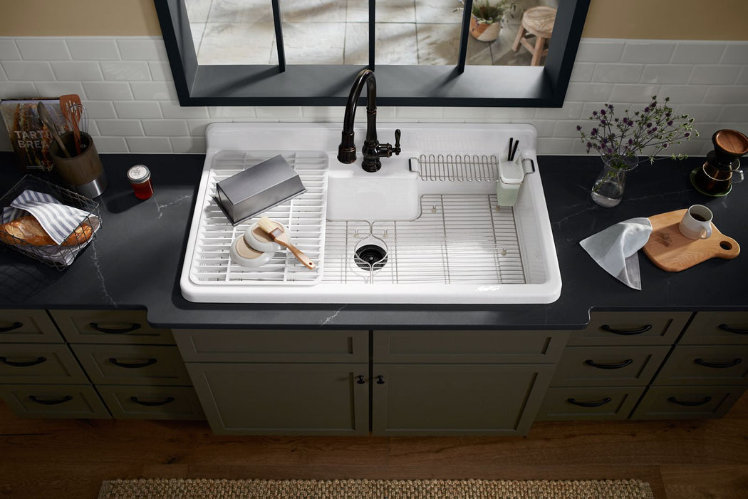 KOHLER K-21111 Farmstead Right-hand sink rack