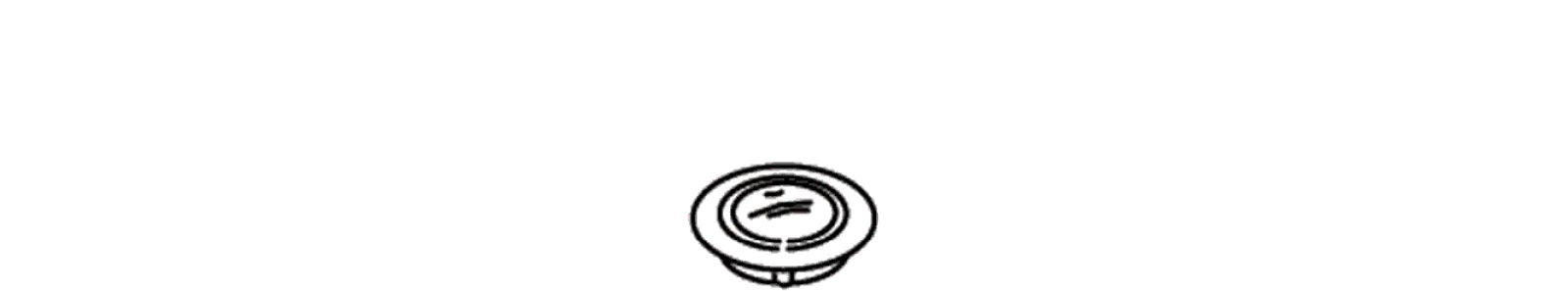 KOHLER K-21136-C Charcoal Plug Button, Cold