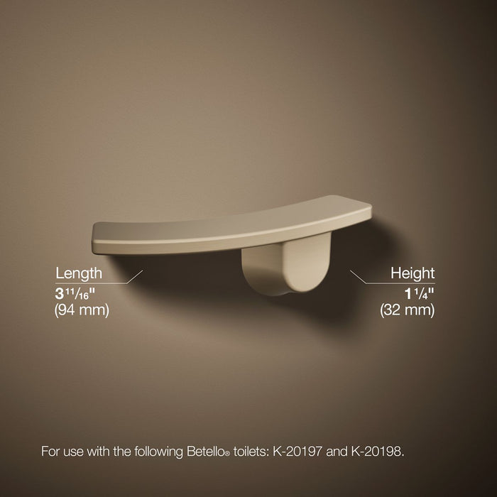 KOHLER K-21261-L Betello Left-hand trip lever, vibrant brushed bronze - view 4