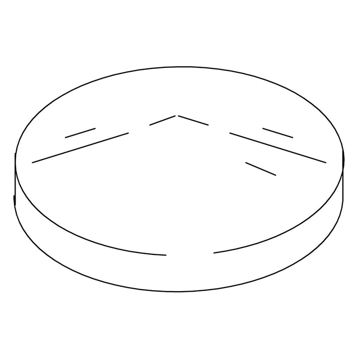 KOHLER K-21281-CP Cover For 2 Dia Shroud