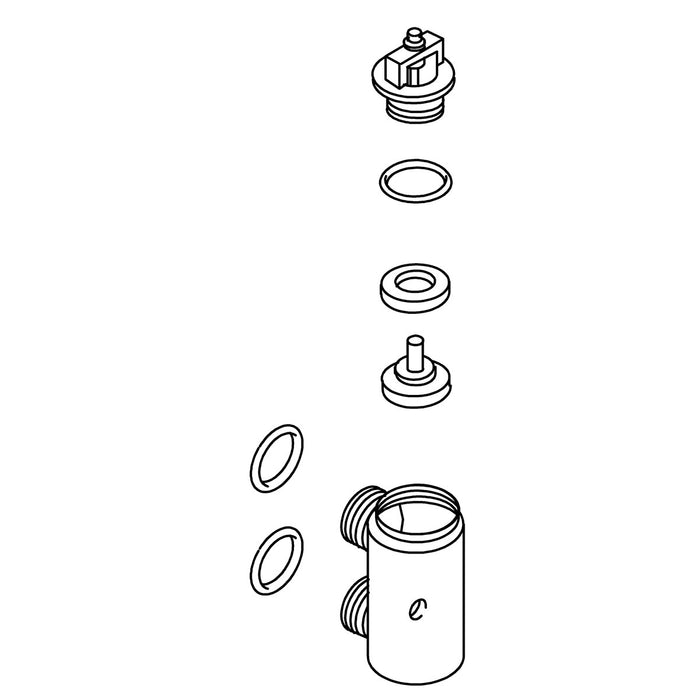 KOHLER K-21289-CP Body Assy, Vacuum Breaker