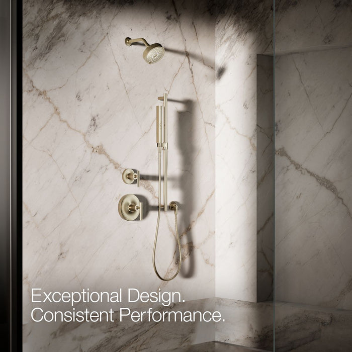 KOHLER K-21336-G Shift Square two-function handshower, 1.75 gpm