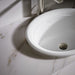 KOHLER K-21780 Artifacts 21" Oval Drop-in Bathroom Sink