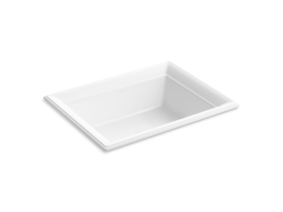 KOHLER K-21781 Artifacts 21" Rectangular Drop-in Bathroom Sink