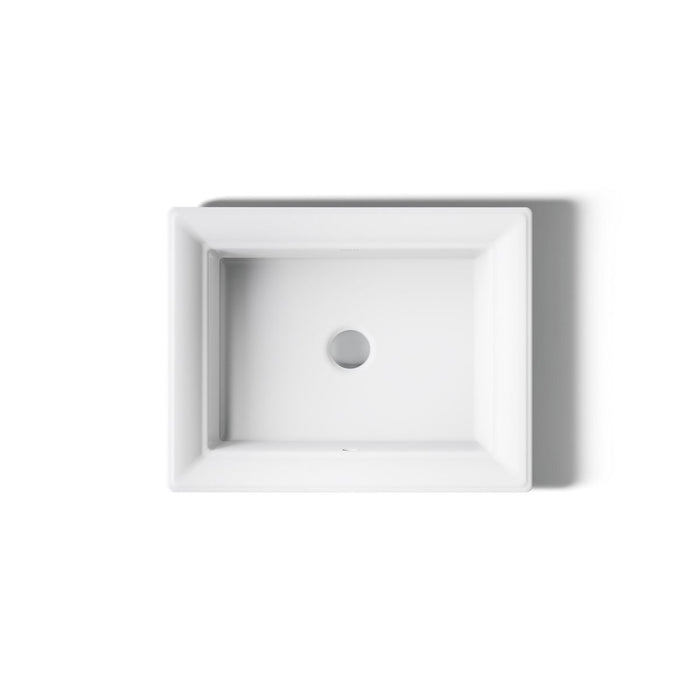 Kohler Artifacts 21" rectangular drop-in bathroom sink