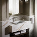 Kohler Artifacts 21" rectangular drop-in bathroom sink