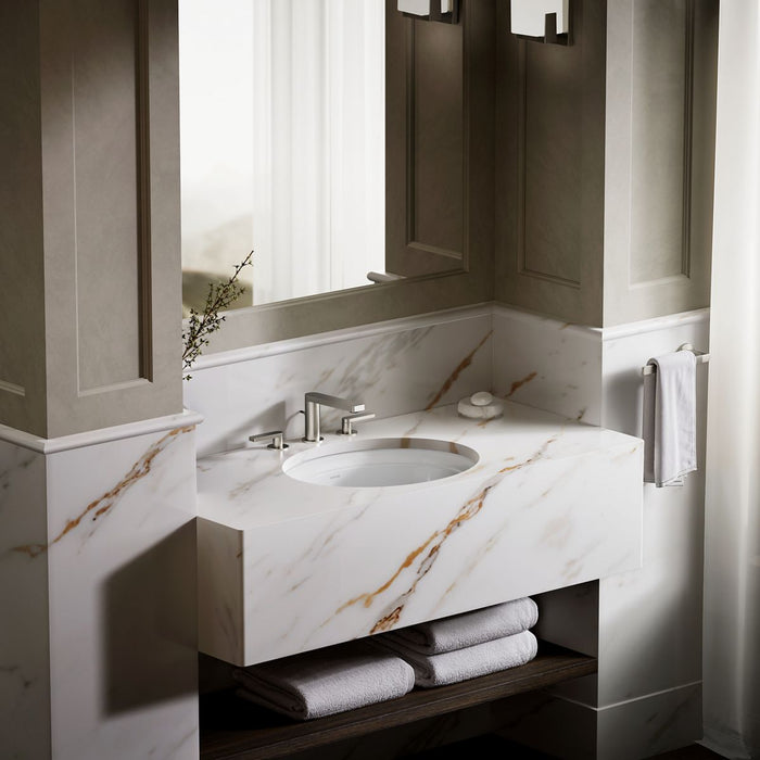 Kohler Artifacts 21-1/4" oval undermount bathroom sink