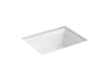 KOHLER K-21783 Artifacts 21-1/4" Rectangular Undermount Bathroom Sink