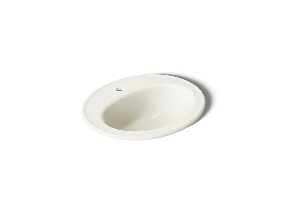 Kohler Pennington 20-1/4" oval drop-in bathroom sink