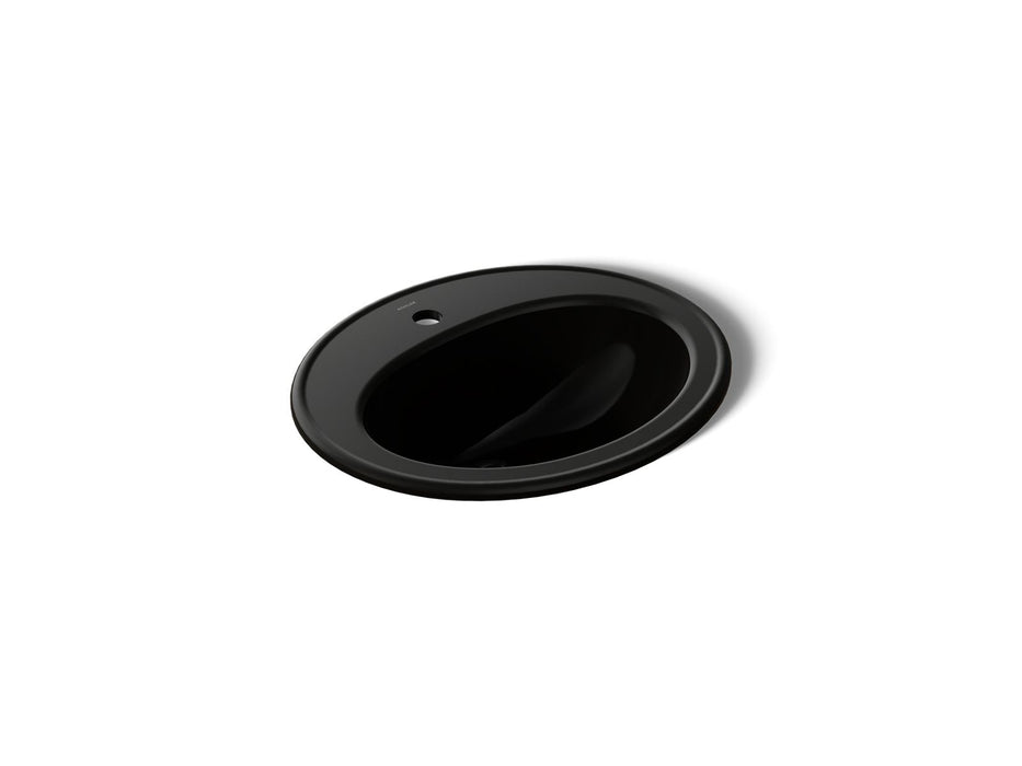 Kohler Pennington 20-1/4" oval drop-in bathroom sink