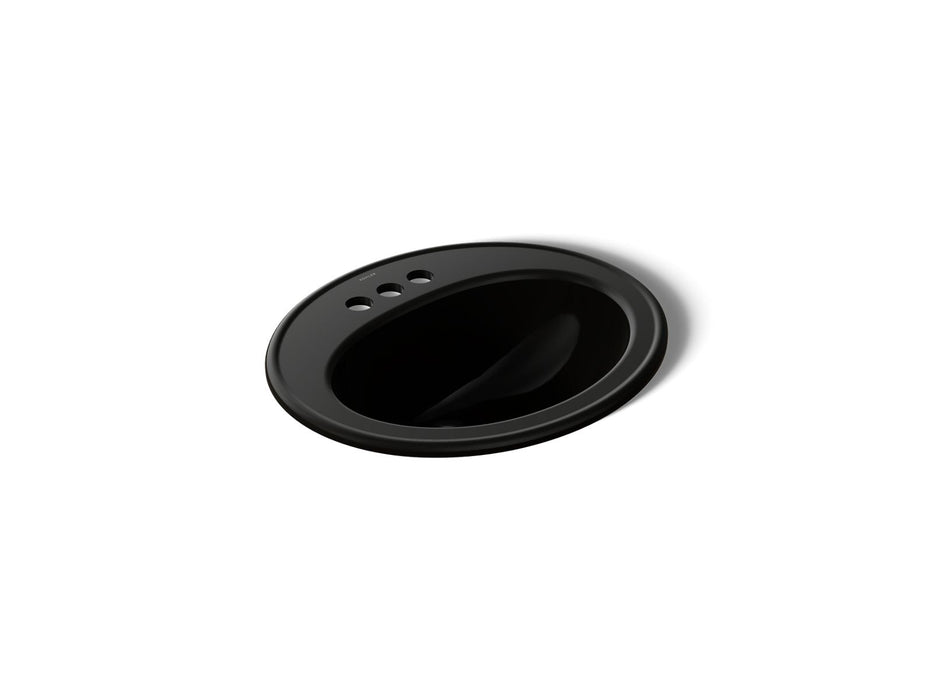 Kohler Pennington 20-1/4" oval drop-in bathroom sink