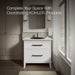 Kohler Pennington 20-1/4" oval drop-in bathroom sink