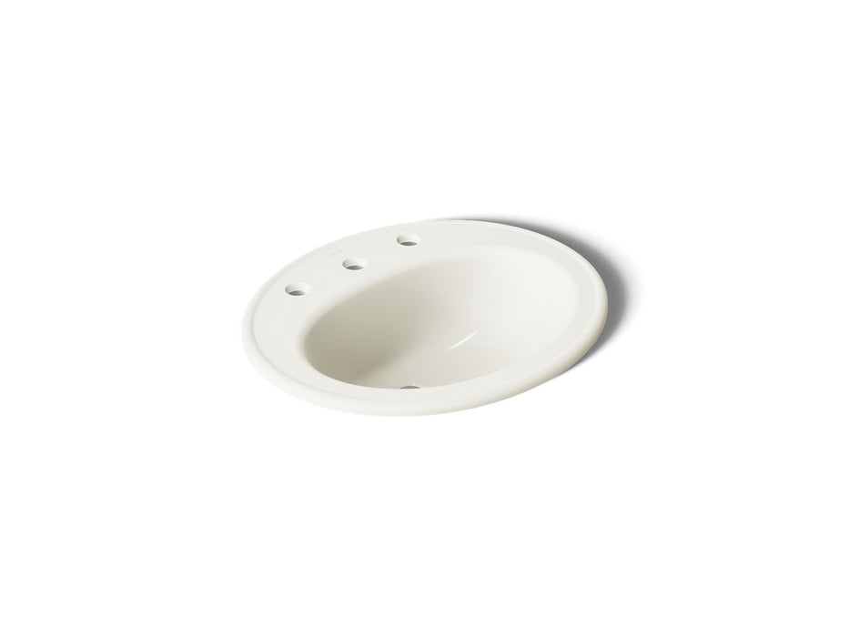 Kohler Pennington 20-1/4" oval drop-in bathroom sink