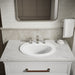 Kohler Pennington 20-1/4" oval drop-in bathroom sink
