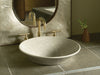 KOHLER K-2200 Conical Bell 16-1/4" round vessel bathroom sink, no overflow