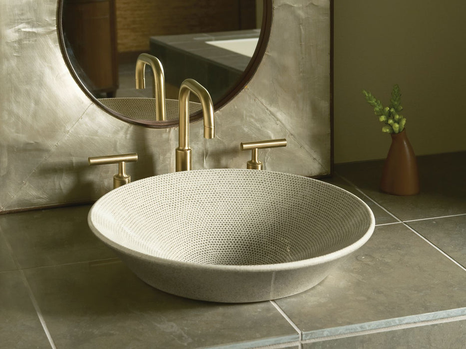KOHLER K-2200 Conical Bell 16-1/4" round vessel bathroom sink, no overflow