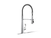 KOHLER Simplice Semi-professional kitchen sink faucet with three-function sprayhead
