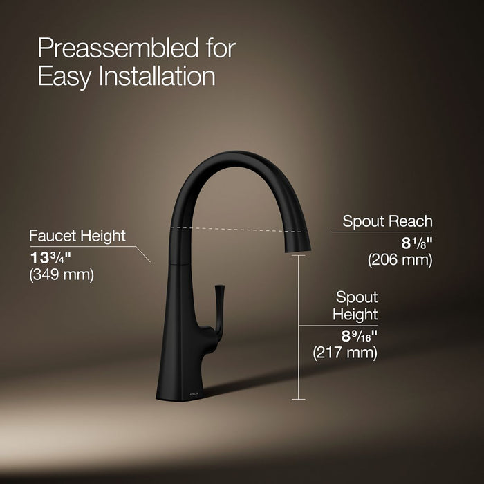 KOHLER Graze Single-handle bar sink faucet