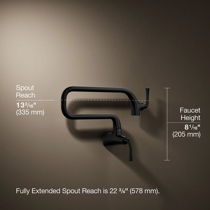 KOHLER Graze Wall-mount pot filler
